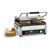 Panini Press with 14.5" x 11" Cooking Surface & Ribbed Plates