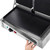 3400W Electric Panini Press Maker with Grooved Top & Smooth