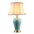 Home Office Accessories Relief Ceramic Table Lamp Bedroom Bedside Chinese Style Living Room Hotel Decoration Lamps