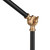 Modern Industrial Desk Table Lamp LED with USB Charging Port 28" Tall Antique Brass Black for Living Room Bedroom