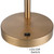 Modern Industrial Desk Table Lamp LED with USB Charging Port 28" Tall Antique Brass Black for Living Room Bedroom