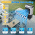 54" Tall 7000CFM Large Swamp Cooler, 3-in-1 Evaporative Air Cooler with 26.5 Gal Water Tank, 3-Speed, 2 Modes, 4 Ice Packs & Storage Bag