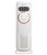 FXNFXLA Evaporative Air Swamp Cooler, Ac Unit & Heater Combo, 12H Timer White
