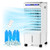 Evaporative Air Cooler, 3 in 1 Air Conditioner Fan with 3 Modes & 3 Speeds, Remote & 7H Timer, 80° Oscillation