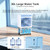 Remote Control Evaporative Air Cooler, 120 Oscillation & 3 Speeds Remote control version 20L