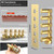 Combo Set Brushed Gold Thermostatic Shower System