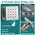 HOMEDEC LED Multi Functions Full Body Shower System with 6pcs