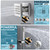 System, 16x32" Rain and 6" Side Shower Heads, 4-Way Diverter