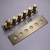 Brushed Gold Shower System with 16 X 24inch Large Triple Function