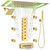 Shower System Full Body Shower Faucet Set with Tub Spout, 20x14"