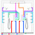 Shower Heads, 4-Way Diverter Valves, Shower System