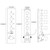 Thermostatic Shower System Brushed Gold 4