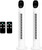 34-inch bladeless tower fan with remote control, 3 wind speed settings,