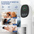 34-inch bladeless tower fan with remote control, 3 wind speed settings,
