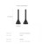 IOKGVEDD Desk Fan, Cold And Warm Bladeless Floor Tower Fan for Bedroom, Home, or Office(Black)