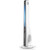 ZUMAHA Quiet 3-Speed Wind Speed Tower Fan, 80° Oscillating Bladeless Fan