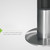 BBYYDS Household Office Quiet Oscillating Metal Tower Fan Standing