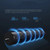 BBYYDS Fan Floor Home Remote Control Water Adding Long Tower Low Bass Leafless Cold Portable