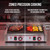 Panini Grill Grooved Press Sandwich Maker Industrial Panini Machine