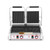 Panini Grill Grooved Press Sandwich Maker Industrial Panini Machine