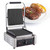 Commercial Panini Press Sandwich Maker, 1800W Cast Iron Sandwich Press,