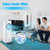 YRJFUT Evaporative Portable Air Cooler Fan W/Remote Control