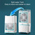 3 In 1 Evaporative Air Cooler Fan,3-Speed,40-50m² Area,for Rooms