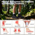 Men's Orthopedic Wide Hiking Boots: High Arch Supportive Neuropathy Orthotic Pain Relief Plantar Fasciitis Trail Sneakers, Outdoor Climbing Trekking Waterproof Traction Walking Shoes Black Size 9