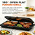 Electric Sandwich Press and Panini Maker