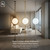 Residence Supply Zuru Floor to Ceiling Lamp - Adjustable 98"-110" Modern Pole Light with LED Bulb