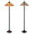 63 Inch Tall Standing Lamp with 15.75 Inch Hexagonal Lampshade for Living Room