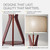 Adesso Floor Lamp with Shelf, Walnut & Oatmeal Linen, 3-Way, 59.5”