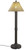 19207 Tahiti Outdoor Floor Lamp with 3" Tubular Body, 60"