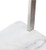 EMODERN FURNITURE eMod - Arco Floor Lamp Cube Shaped Marble Base White