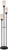 Libby 66" Tall Bronze Seeded Glass 3-Light Tree Floor Lamp