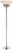 Deco Light Blaster 72 1/2" Tall Nickel 4-Light Torchiere Floor Lamp
