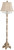 Barnes and Ivy Duval 63 1/2" Tall French Crystal Candlestick Floor Lamp