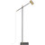 Z-Lite 814FL-MB-OBR Calumet Floor Lamp, 1-Light 35 Watts, Matte Black and Olde Brass