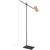Z-Lite 814FL-MB-OBR Calumet Floor Lamp, 1-Light 35 Watts, Matte Black and Olde Brass