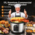 Commercial Electric Pressure Cooker stainless steel