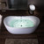 Double Slipper Whirlpool&Air, Heated Soaking Bathtub