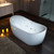 Double Slipper Whirlpool&Air, Heated Soaking Bathtub