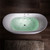 Double Slipper Whirlpool&Air, Heated Soaking Bathtub