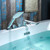 -1/2" × 31-7/8" Whirlpool & Air, Heated Bathtub with Faucet