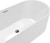 Freestanding Bathtub, Deep Soaking Tub, Fluted Tub