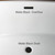 Soaking Tub, White Acrylic (Matte Black Drain/Overflow),
