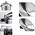 Multi-Setting Pressure Cooker with Universal-Locking