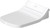 SensoWash Classic Elongated Bidet Seat - White