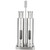Manual Salt and Pepper Grinder Set Thumb Push Mill Stainless Steel