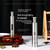 Manual Salt and Pepper Grinder Set Thumb Push Mill Stainless Steel